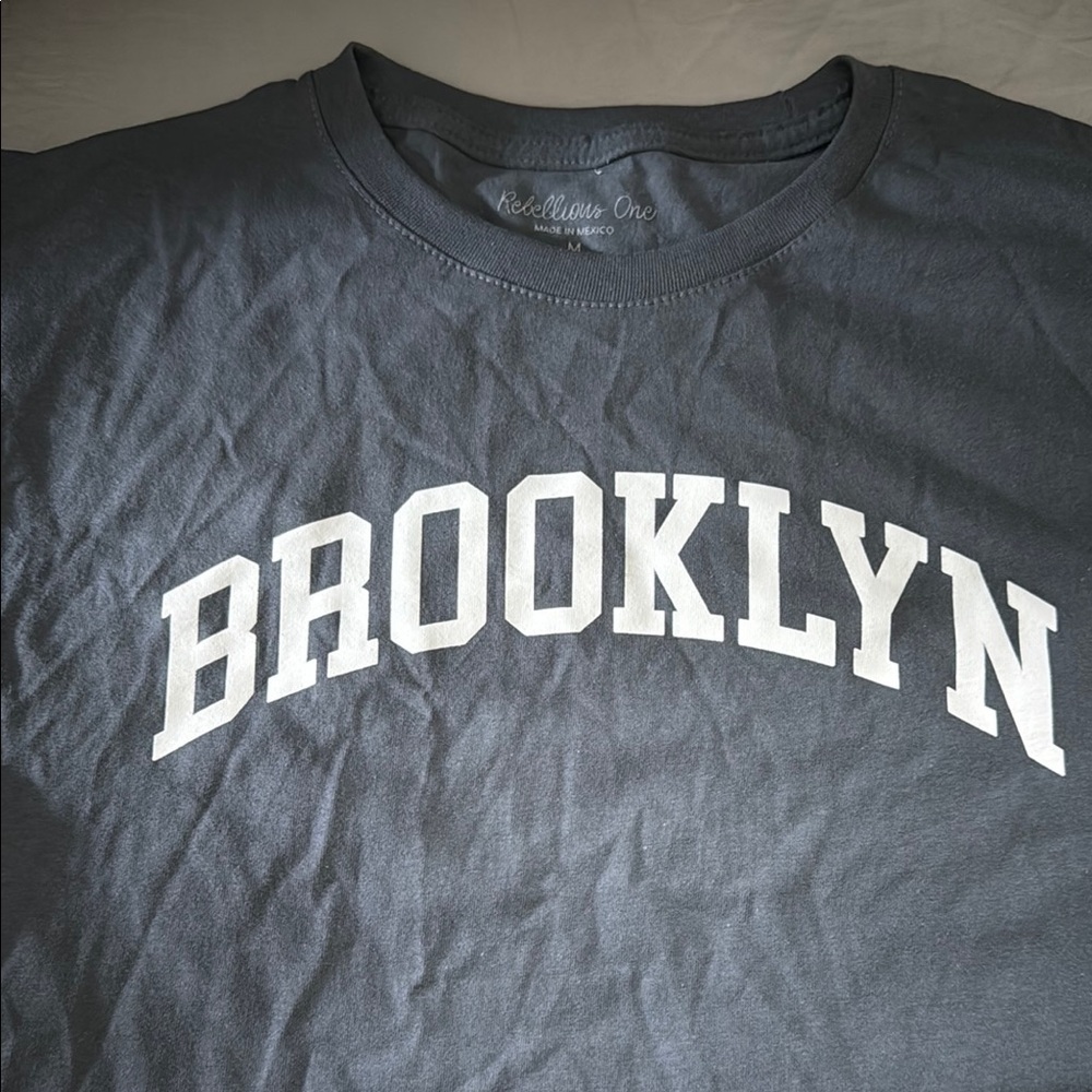 Brooklyn Gray T-Shirt by Rebellious One